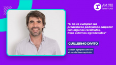 Guillermo Divito, asesor agropecuario en el sur del área agrícola