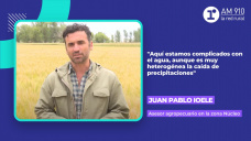 Juan Pablo Ioele, asesor agropecuario en la zona Núcleo