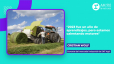 Cristian Wolf, gerente del mercado industrial de SKF Agri