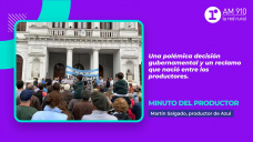 Martín Salgado, productor de Azul