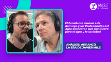 Arrancó la era de Javier Milei