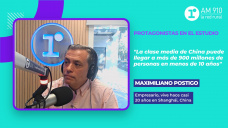 Maximiliano Postigo, empresario, vive hace casi 20 años en Shanghái, China