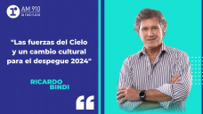 Columna de Ricardo Bindi: Las fuerzas del Cielo y un cambio cultural para el despegue 2024