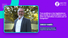 Diego Yabés, presidente de la Cámara Argentina del Maní (CAM)