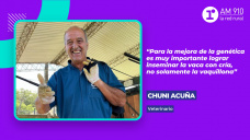 Chuni Acuña, veterinario