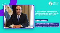 Pedro Vigneau, subsecretario de Fortalecimiento Productivo y Sustentable para Pequeos y Medianos Productores Agroalimentarios