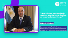 Pedro Vigneau, subsecretario de Fortalecimiento Productivo y Sustentable para Pequeños y Medianos Productores Agroalimentarios