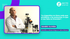 Ramiro Olivera, científico y biotecnólogo en Cálice Biotech