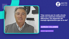 Adrián Colaneri, asesor agronómico