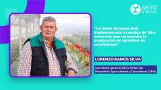 Lorenzo Ramos Silva, secretario general de la Unión de Pequeños Agricultores y Ganaderos (UPA)