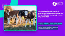 Minuto del productor: Adrián Torres (productor agrícola - ganadero de Entre Ríos)