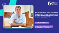 Marcos Grisetti, presidente de la Sociedad Rural de Santo Tomé, Corrientes