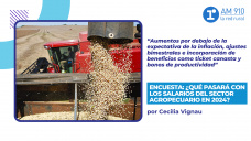 Encuesta: ¿Qué pasará con los salarios del sector agropecuario en 2024? Por Cecilia Vignau