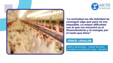 Jorge Lissalde, Médico ginecólogo - criador de pollos parrilleros en El Rancho Viejo, Saladillo