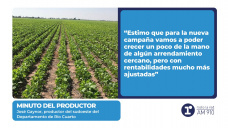 Minuto del productor - José Gaynor, productor del sudoeste del Departamento de Río Cuarto