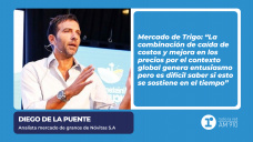 Diego De la Puente – Analista mercado de granos de Nóvitas S.A