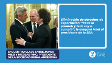 Encuentro clave entre Javier Milei y Nicolas Pino