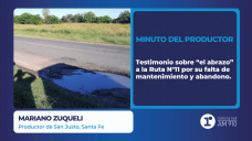 Minuto del productor - Mariano Zuqueli (San Justo, Santa Fe)