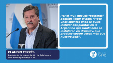 Claudio Terrés - Presidente de la Asociación de Fabricante de Celulosa y Papel (AFCP)