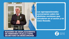 Rumores de desplazamiento de Fernando Vilella como secretario de Bioeconomía