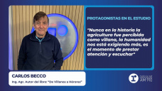 Carlos Becco - Ing. Agr. Autor del libro: “De Villanos a Hérores”