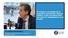 Claudio Dowdall - Presidente la Asociación de Criadores de Caballos Criollos