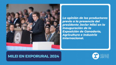 La opinión de los productores previo a la presencia de Milei en ExpoRural 2024