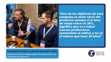 Francisco Cinque (gerente General) y Gaspar Sánchez Cores (responsable de Generación de demanda de Advanta)
