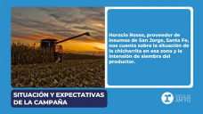 Situación y expectativas de la campaña: Horacio Rosso (Santa Fe)