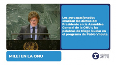Milei en la ONU