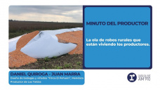 Minuto del productor: Daniel Quiroga, dueño de bodegas y viñedos “Finca El Pehuén”, Mendoza, y Juan Marra, productor de Los Toldos
