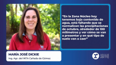 María José Dickie - Ing. Agr. del INTA Cañada de Gómez