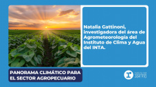 Panorama climático para el sector agropecuario: Natalia Gattinoni