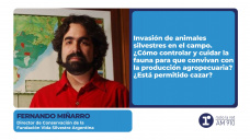 Fernando Miñarro - Director de Conservación de la Fundación Vida Silvestre Argentina