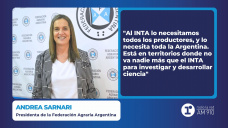 Andrea Sarnari - Presidenta de la Federación Agraria Argentina