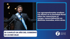 Se cumplió un año del gobierno de Javier Milei