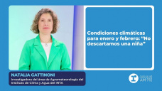Natalia Gattinoni - Investigadora del área de Agrometeorología del Instituto de Clima y Agua del INTA