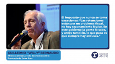 Willy Bernaudo – Ministro de Desarrollo Económico de la Provincia de Entre Ríos