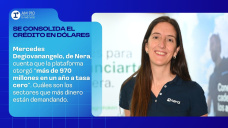 Se consolida el crédito en dólares