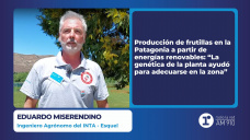Eduardo Miserendino – Ingeniero Agrónomo del INTA – Esquel