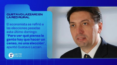 Gustavo Lazzari en La Red Rural.