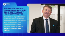 Nutrición animal: empresas piden más competitividad y menos impuestos