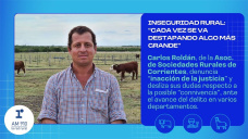 Inseguridad Rural: “cada vez se va destapando algo más grande”