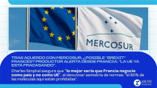 Tras acuerdo con MERCOSUR, ¿posible “Brexit” francés? Productor alerta desde Francia: “la UE ya está fracasando”.