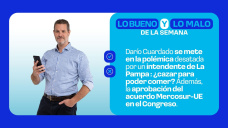Darío Guardado se mete en la polémica desatada por un intendente de La Pampa : ¿cazar para poder comer? Además, la aprobación del acuerdo Mercosur-UE en el Congreso.
