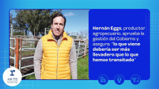 Hernán Eggs, productor agropecuario, aprueba la gestión del Gobierno y asegura: “lo que viene debería ser más llevadero que lo que hemos transitado”