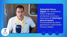 Sebastián Pérez Olgiati, Dir. de Retail de Raízen Argentina: productos, servicios y soluciones de Shell Agro para el campo. Combustibles de última generación y lubricantes máxima calidad.