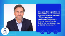 Joaquín Benegas Lynch, nuevo Pte. de la Comisión Agricultura del Senado: 