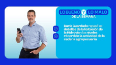 Darío Guardado repasó los detalles de la licitación de la Hidrovía y los niveles récord de la actividad de la cadena agropecuaria.