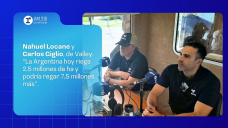 Nahuel Locane y Carlos Giglio, de Valley: “La Argentina hoy riega 2,5 millones de ha y podría regar 7,5 millones más”.